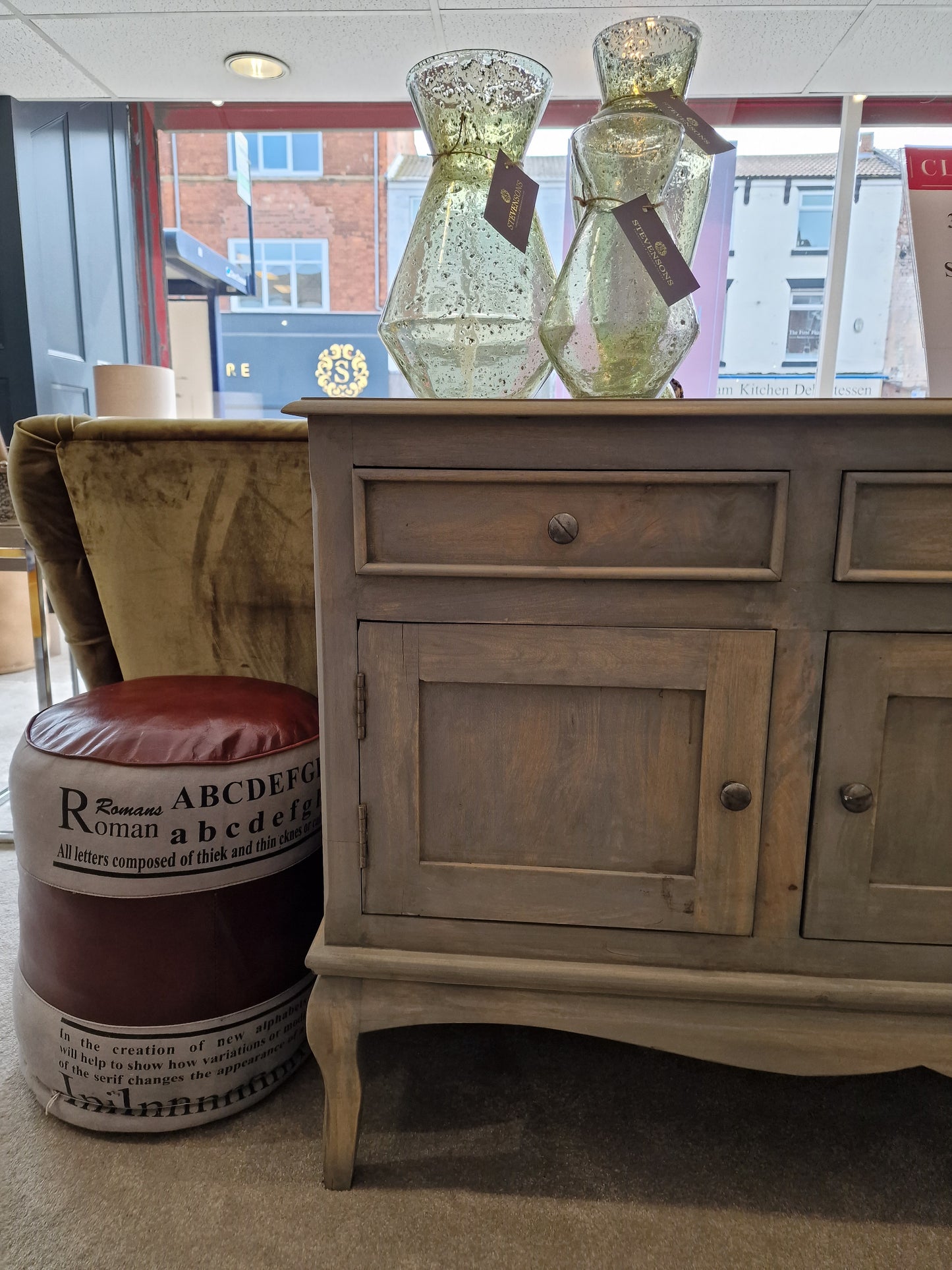 Traditional Distressed Sideboard  | Clearance