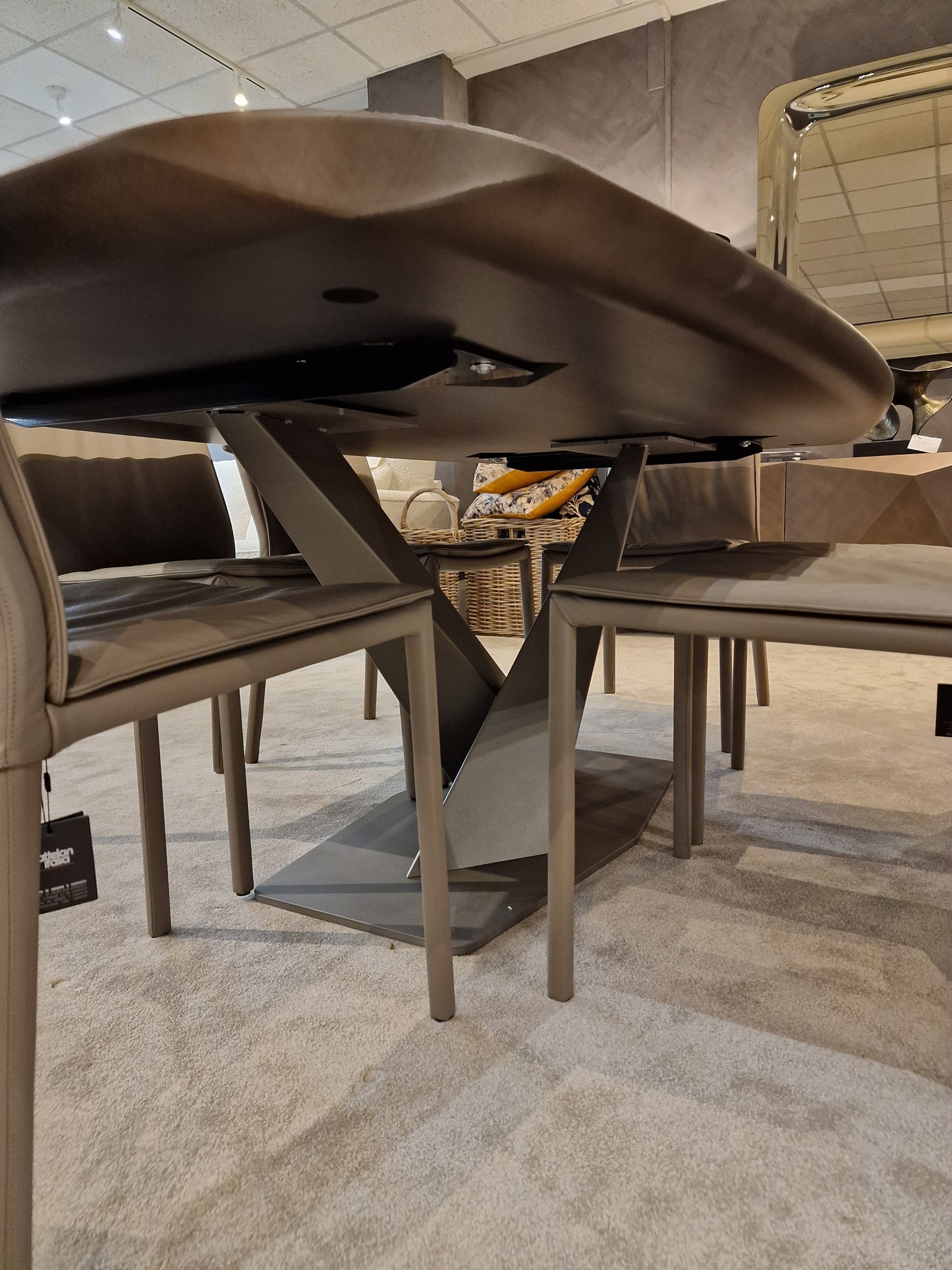 Cattelan Italia Stratos Keramik Table & 6 Chairs  | Clearance