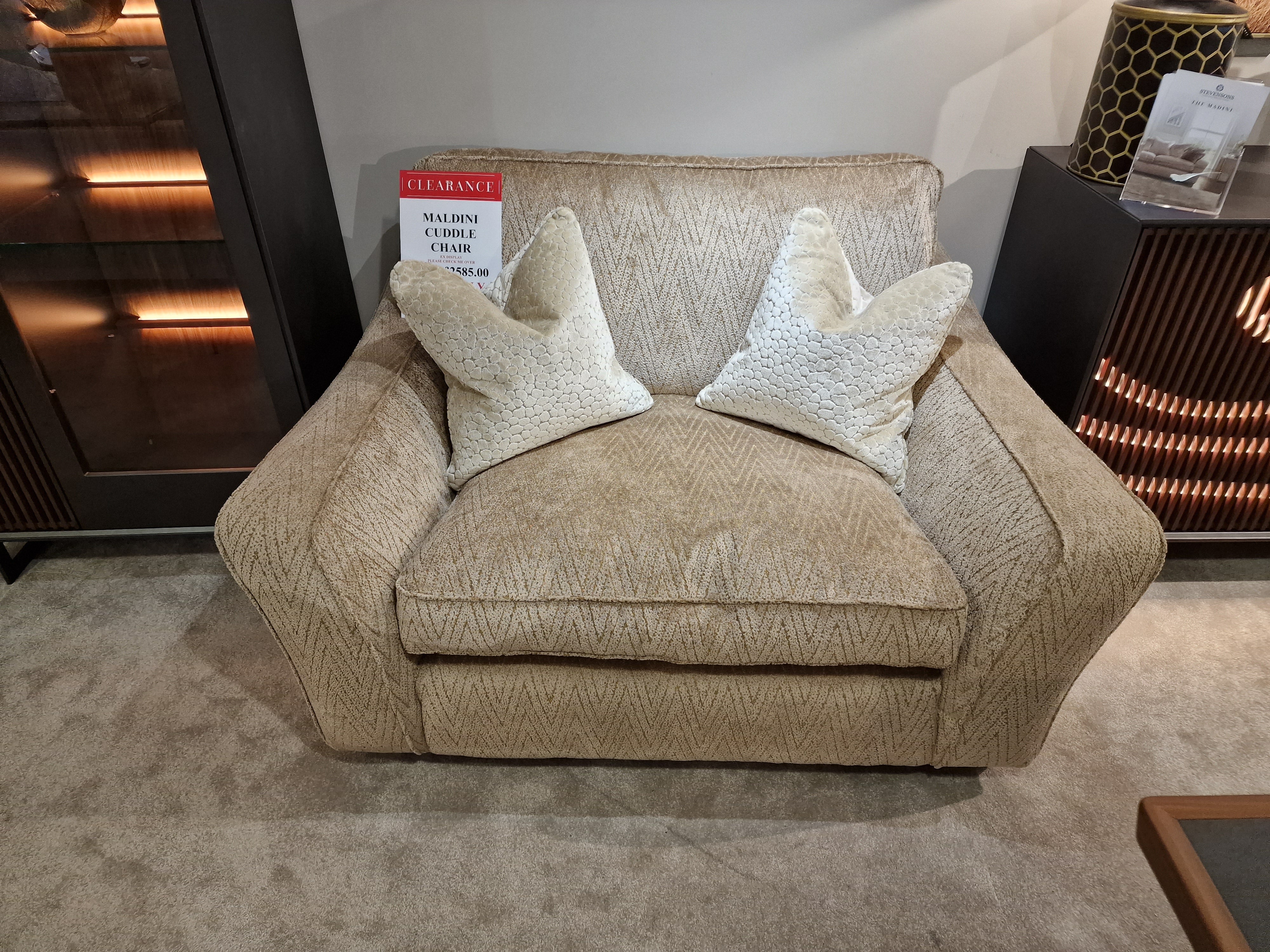 Madini Cuddle Chair  | Clearance