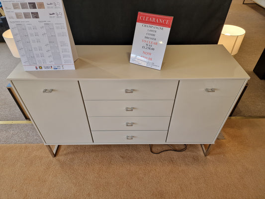 Champagne 1.4 Metre Combi Dresser  | Clearance