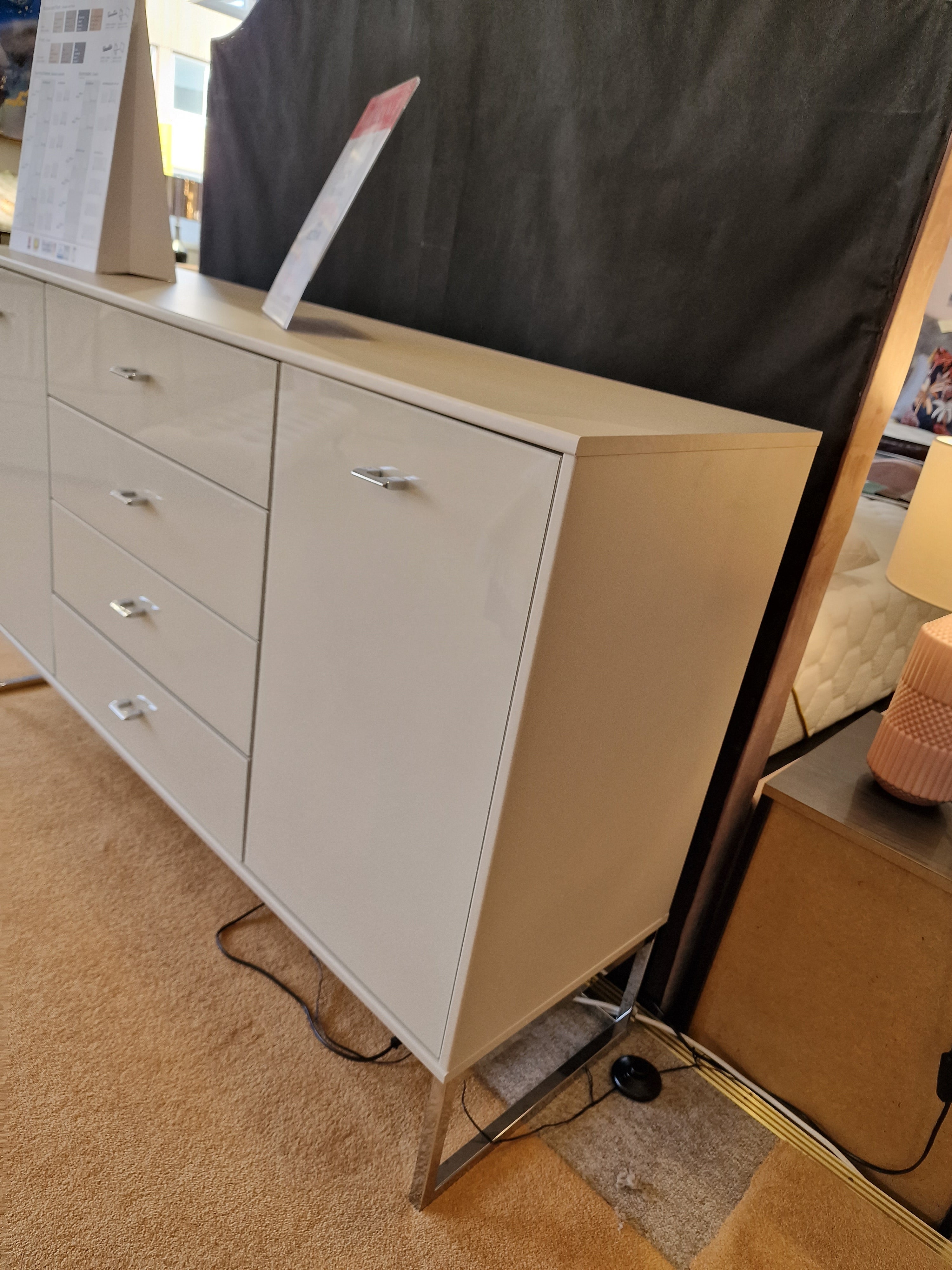 Champagne 1.4 Metre Combi Dresser  | Clearance