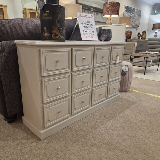 Ascot 12 Drawer Sideboard | Clearance