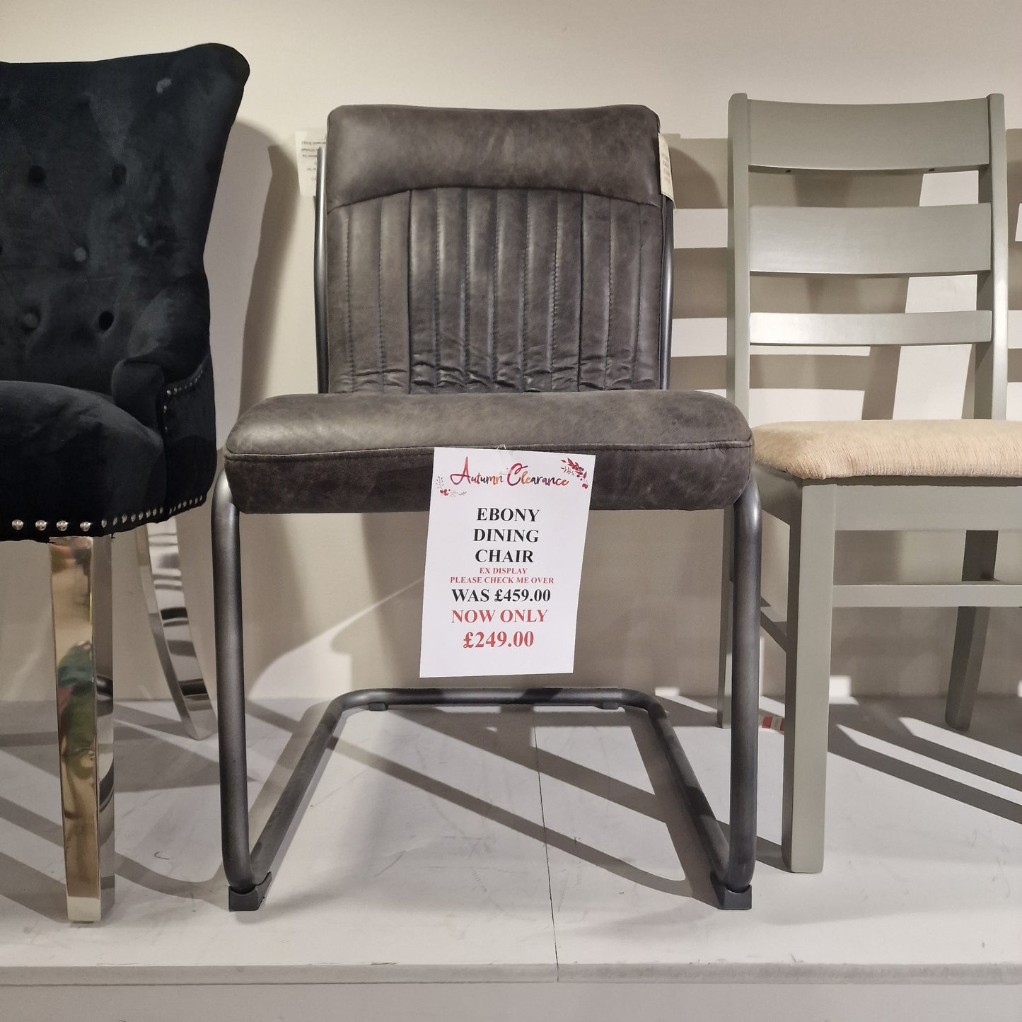 Ebony Dining Chair | Clearance