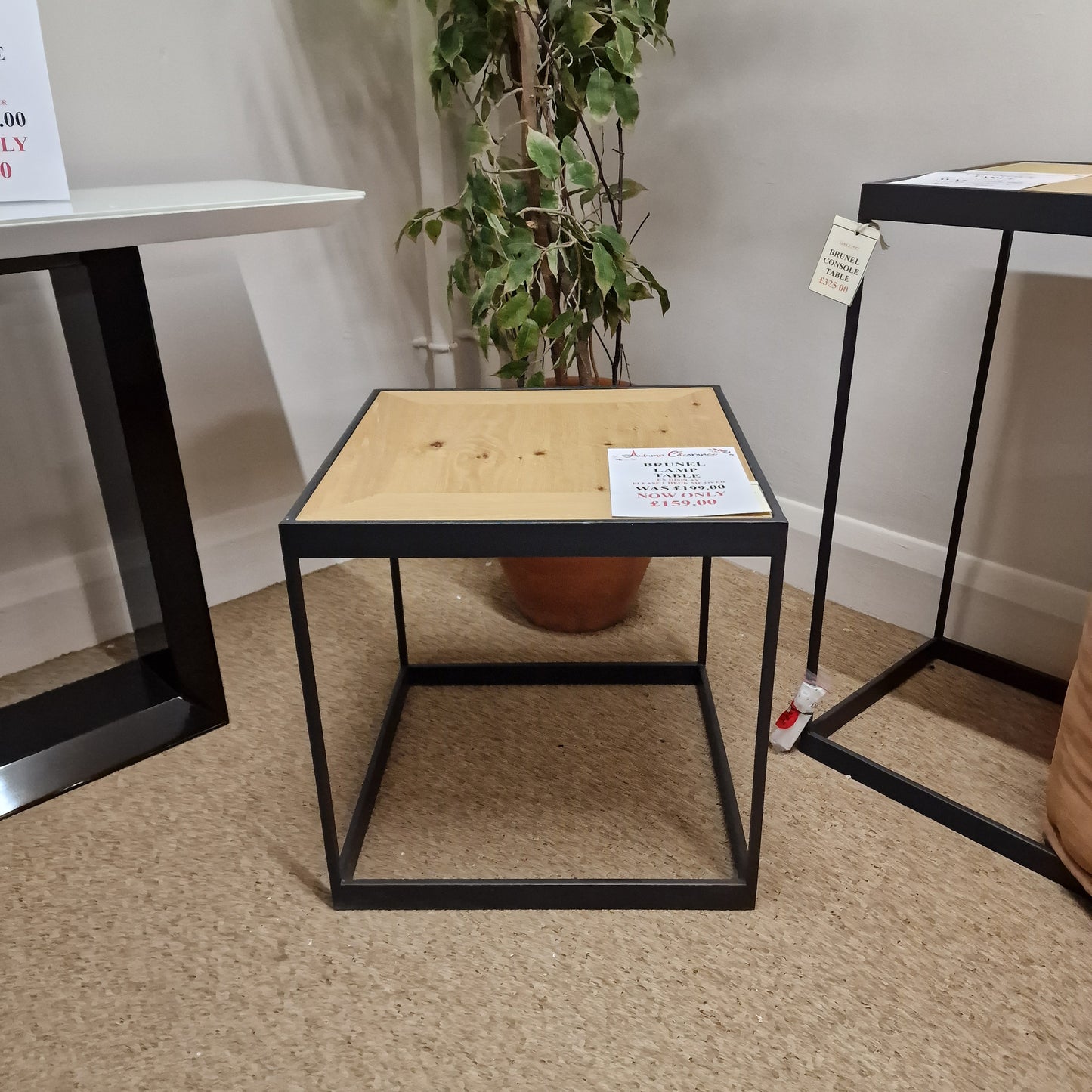 Brunel Lamp Table | Clearance