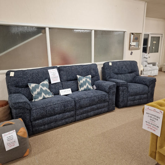 Manual Recliner Sofa and Chair | Clearance