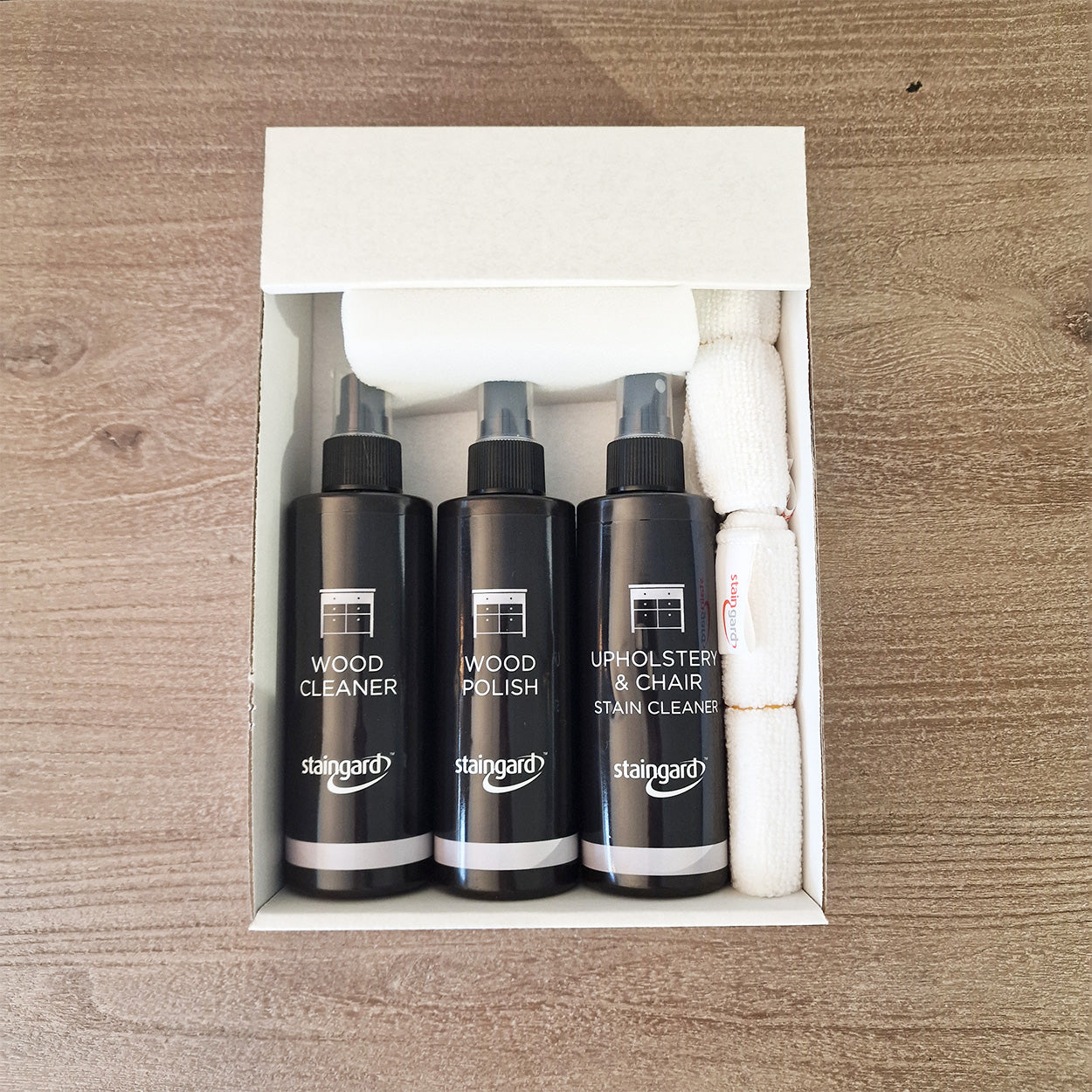 Lacquered Wood Care Kit