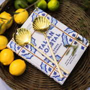 Shell Gold + Cream | Salad Servers