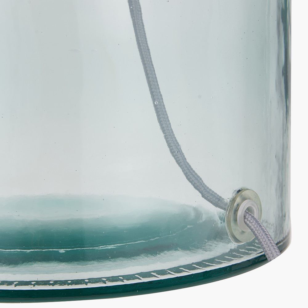 Recycled Glass Table Lamp