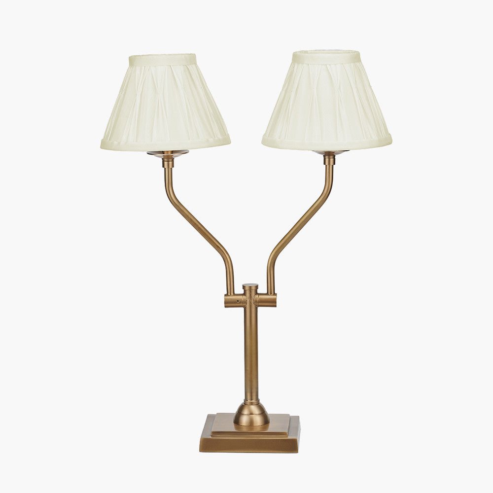 Garbo Silk Twinlight Table Lamp