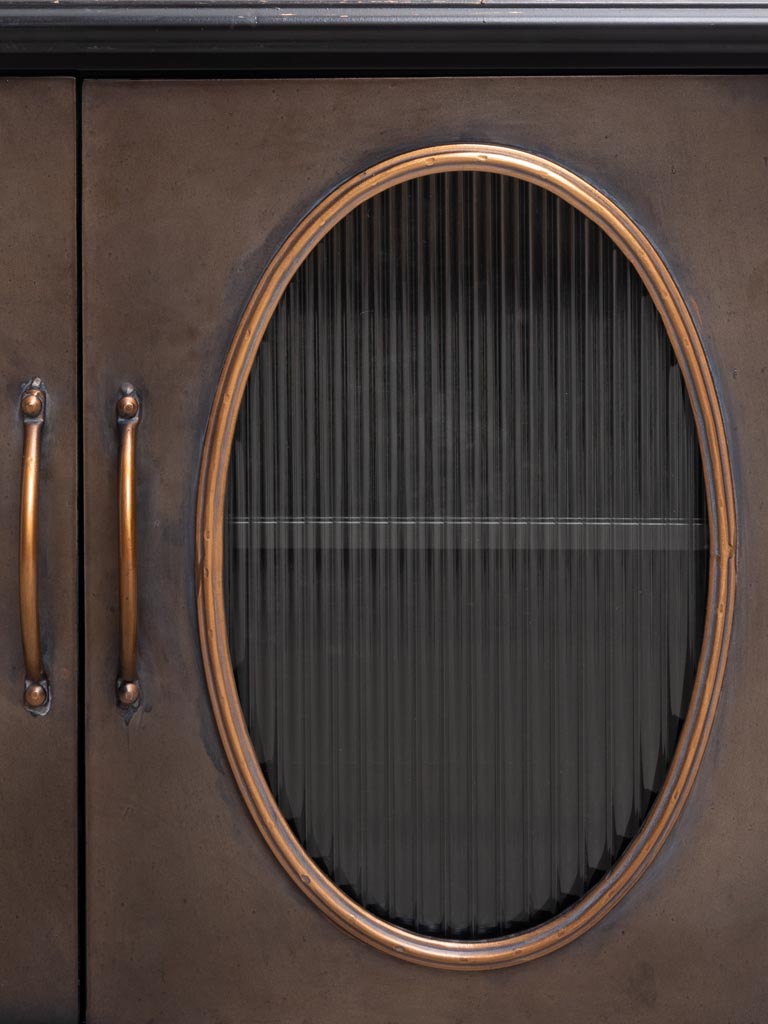 Sideboard with 2 Glass Doors