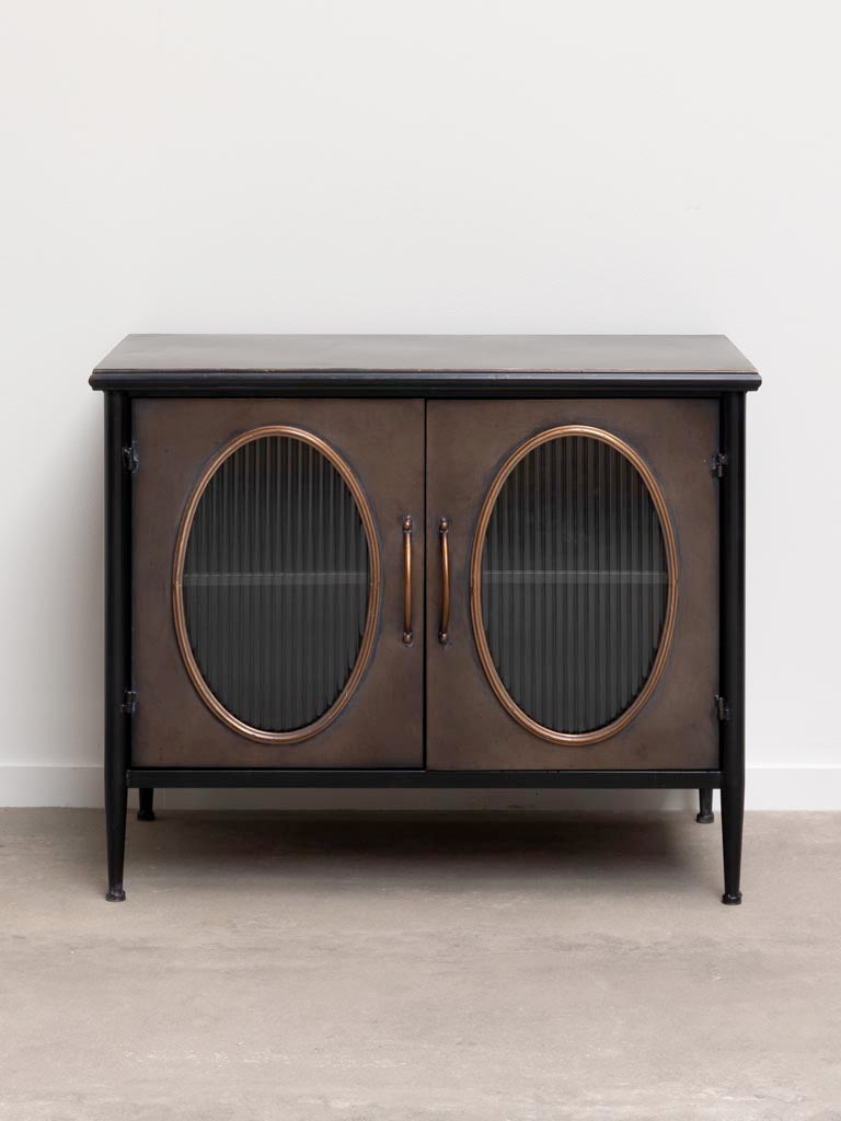 Sideboard with 2 Glass Doors