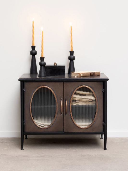Sideboard with 2 Glass Doors