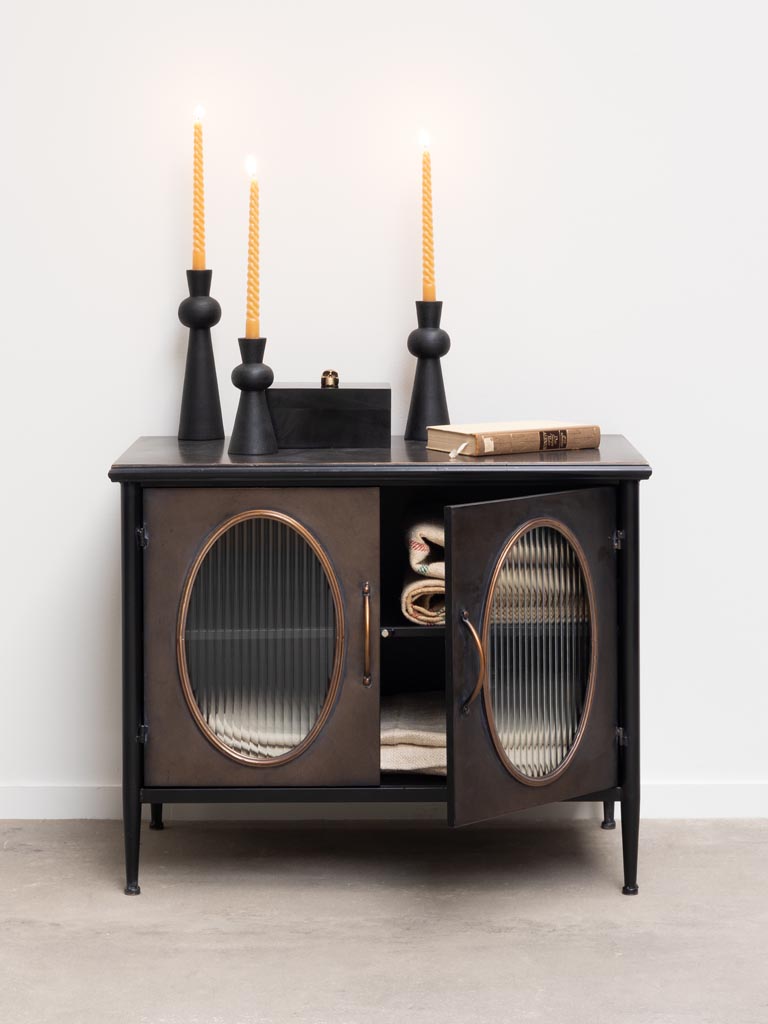 Sideboard with 2 Glass Doors