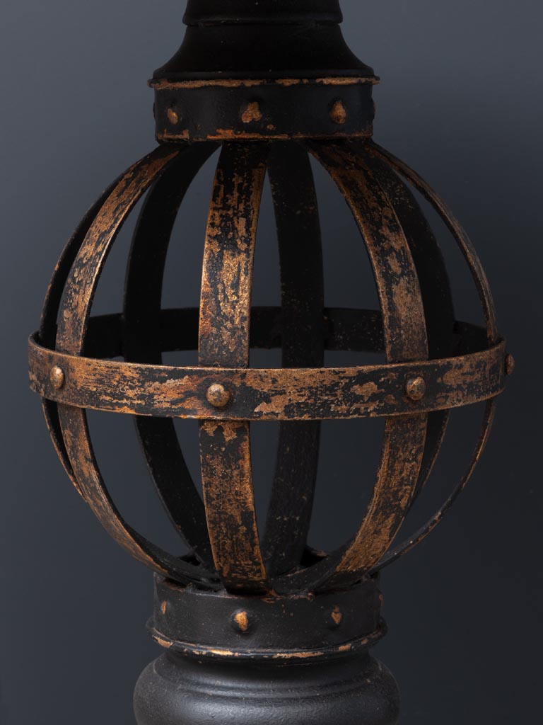 Atlas Black Side Table