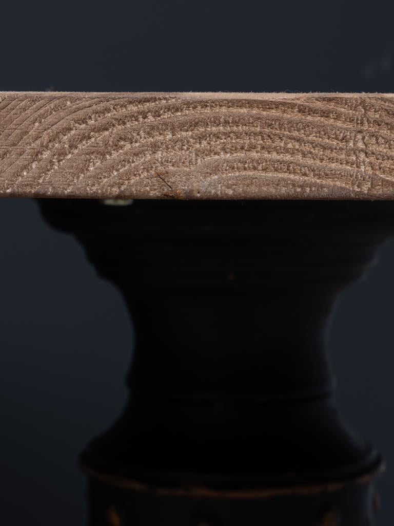 Atlas Black Side Table