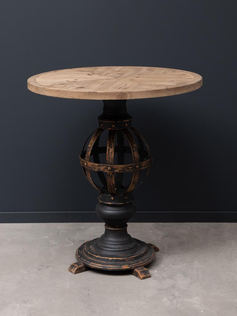 Atlas Black Side Table