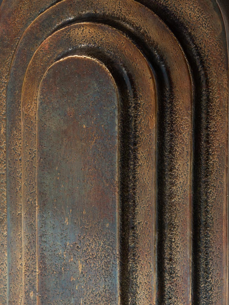 Art Deco Table Lamp & Cream Shade