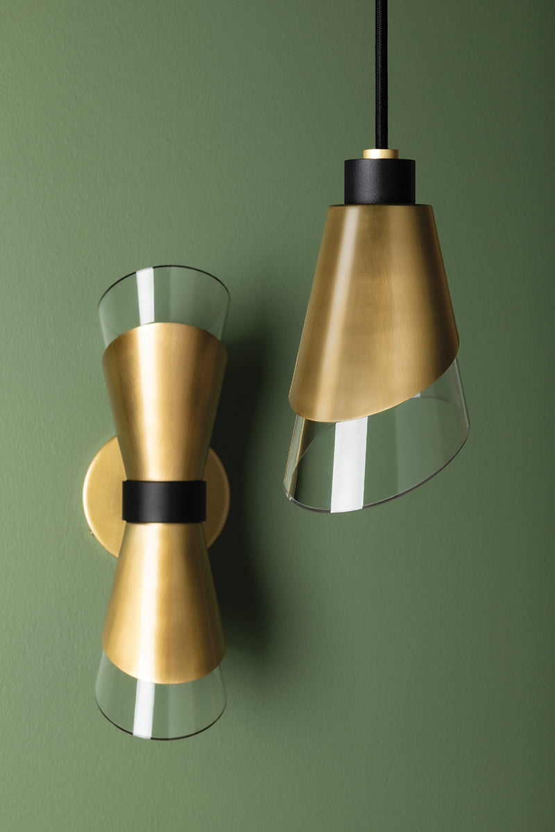Angie Wall Sconce Brass