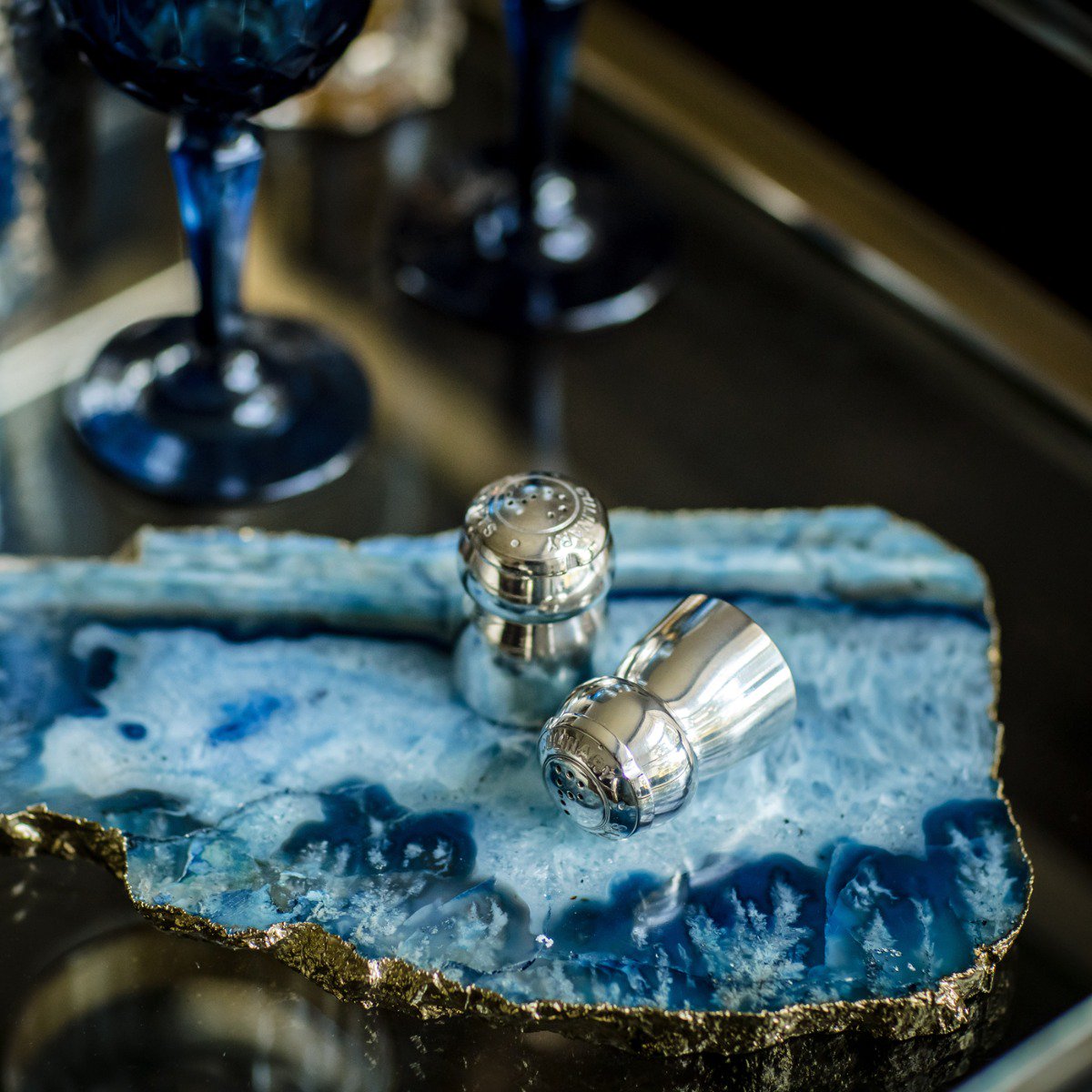 Champagne Salt & Pepper Set