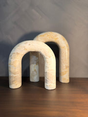 Neptune Marble Linen Sculpture
