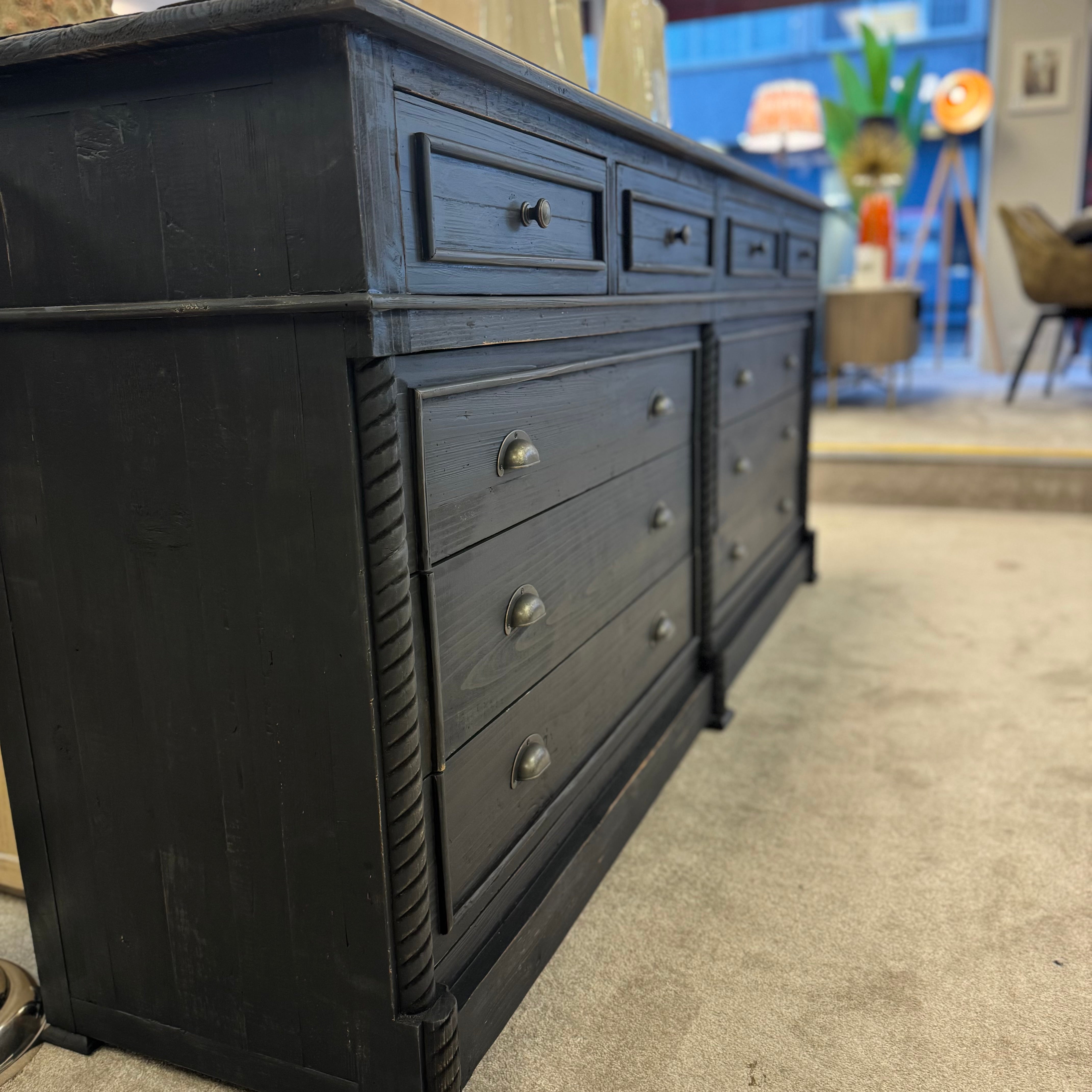 Painted Black Pine | Sideboard