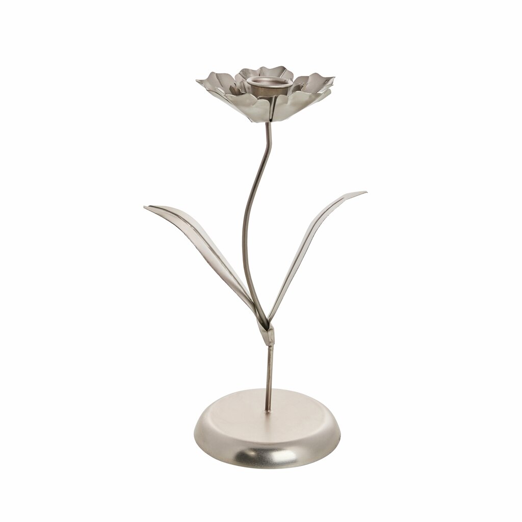 Bloom Silver | Candle Holder