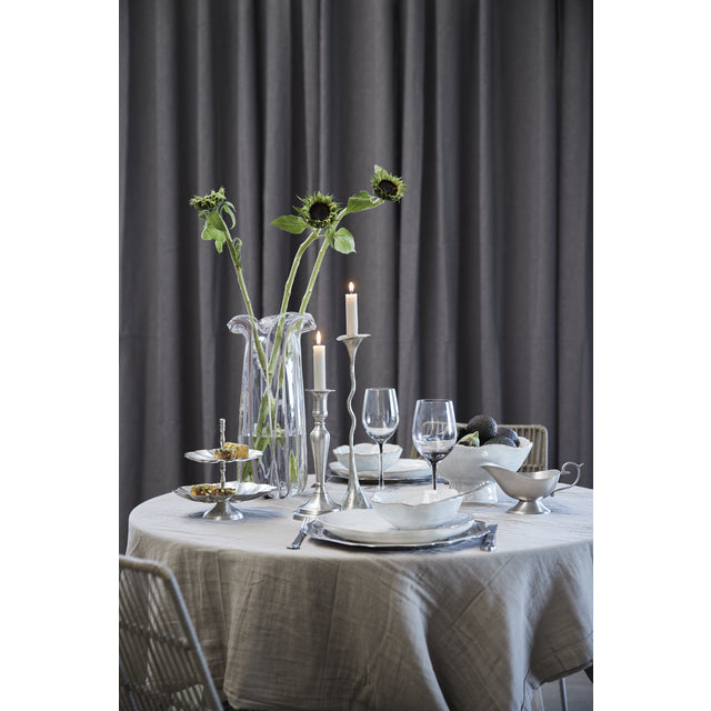 Cala Lilly Candle Holder Silver