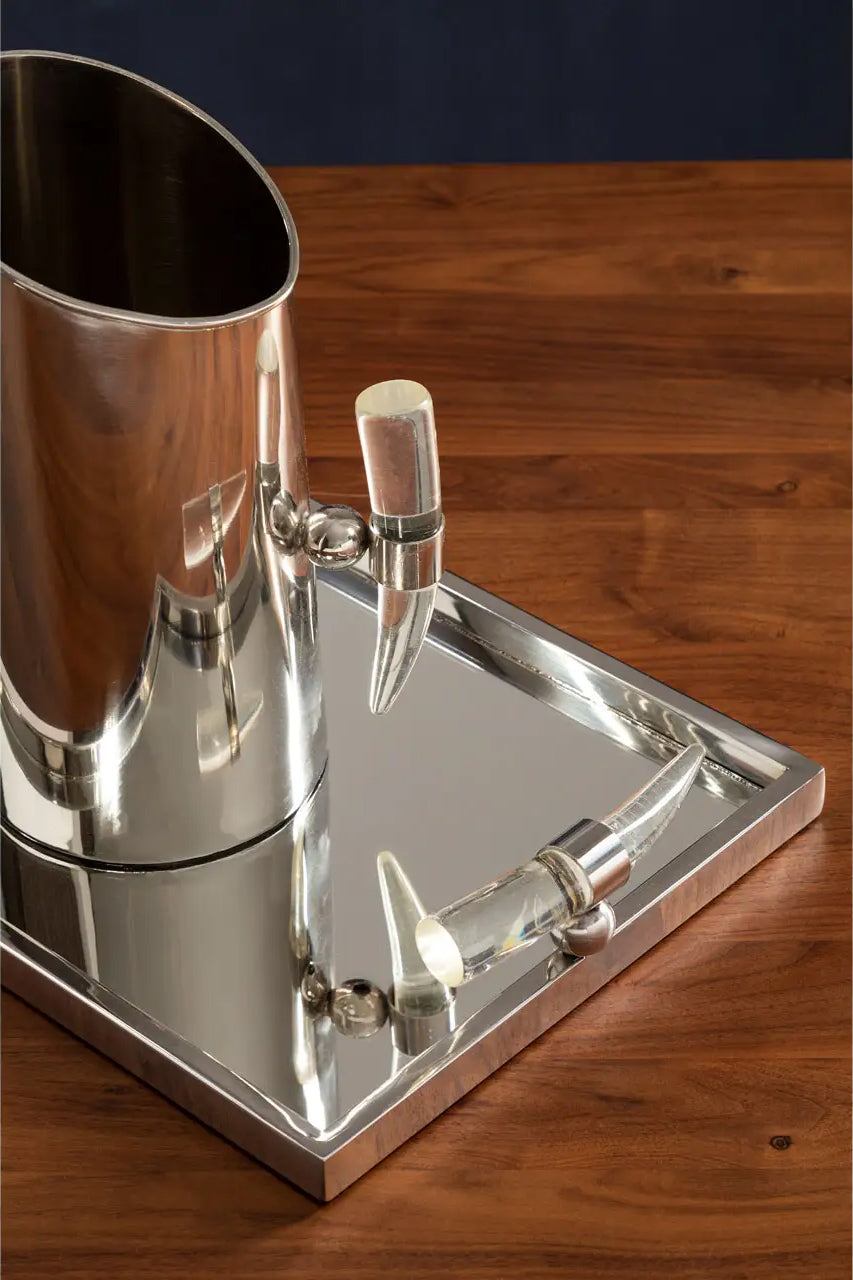 Horn Mirrored Tray
