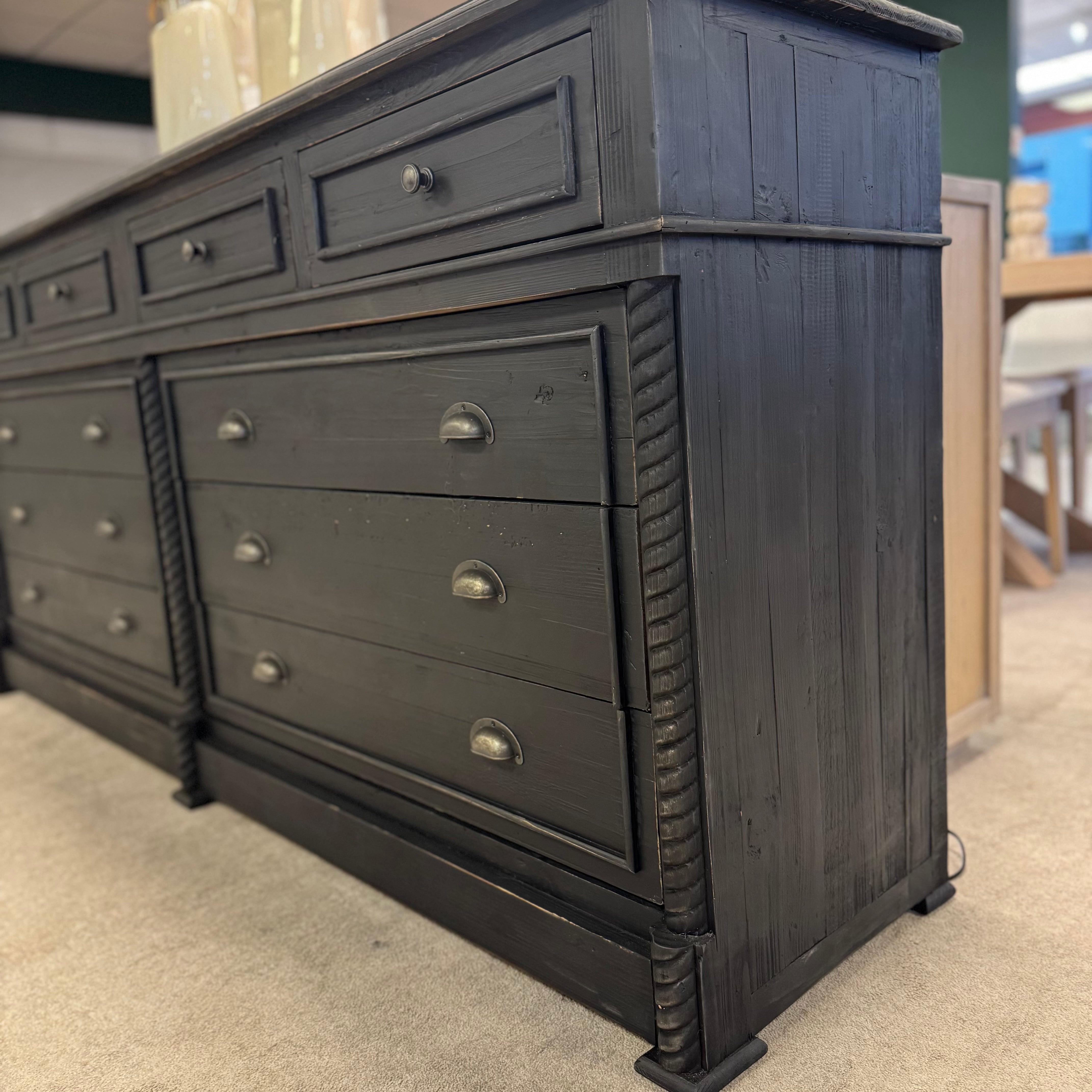 Painted Black Pine | Sideboard
