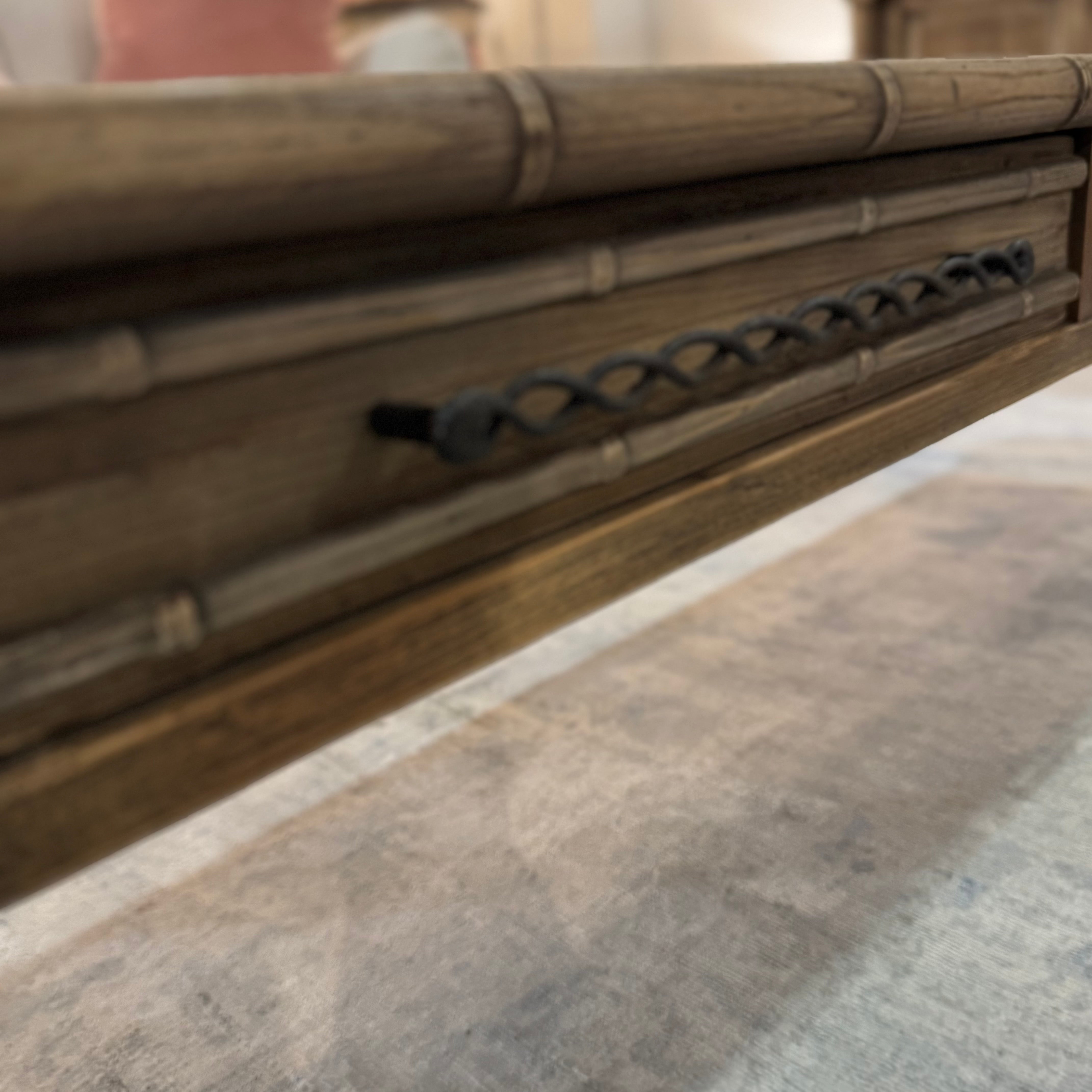 Bamboo Style Pine | Console