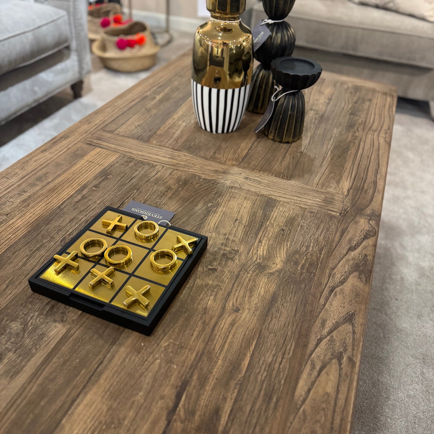 Jude Large Rustic Coffee Table