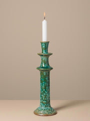 Olea Teal | Candle Holder