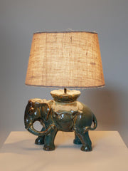 Nelly | Green Elephant Table Lamp