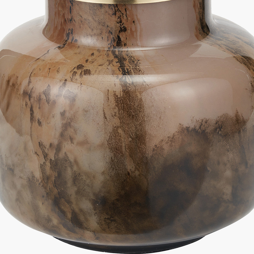 Neptune’s Tide Glass Lamp | Wide