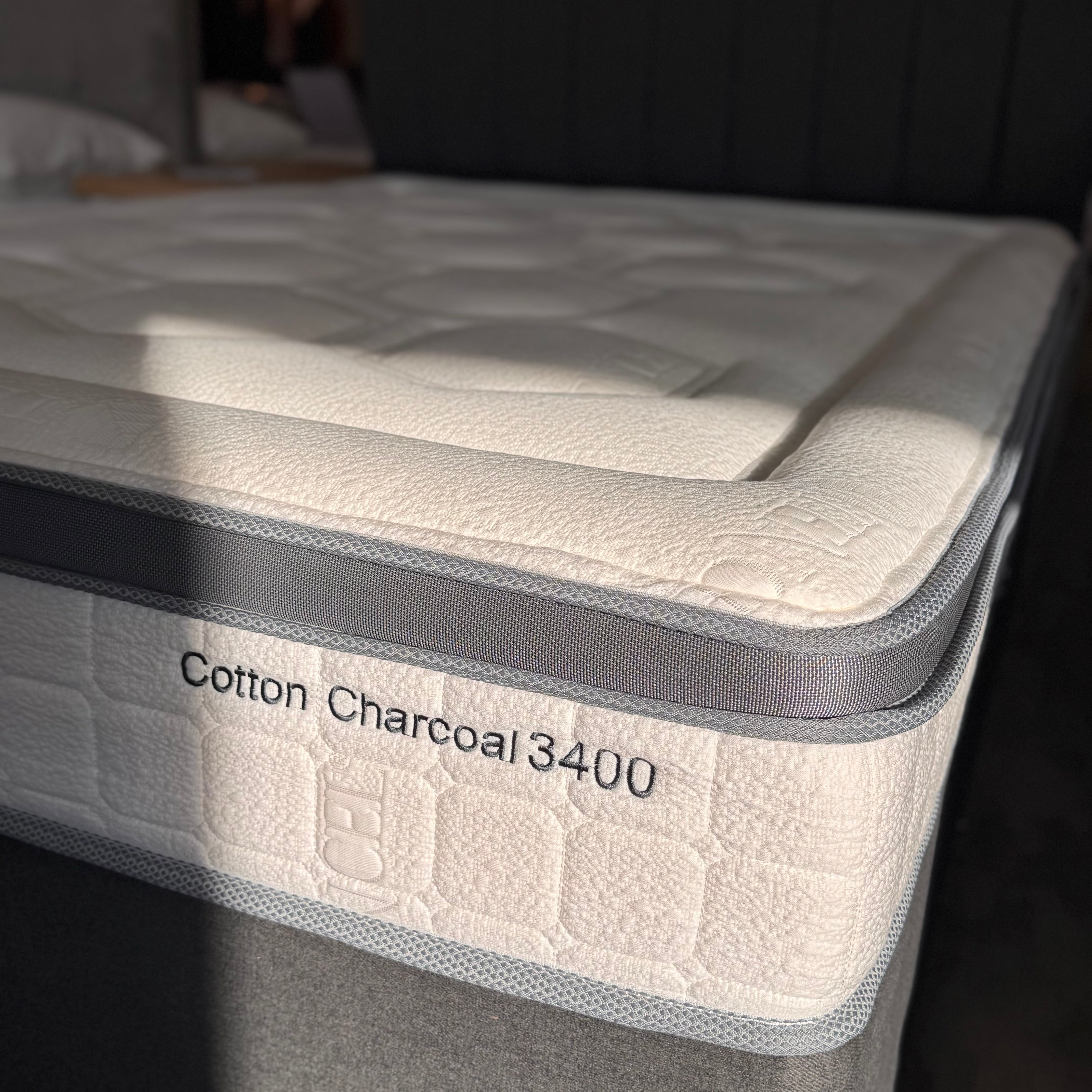 4'6" Cotton & Charcoal Mattress