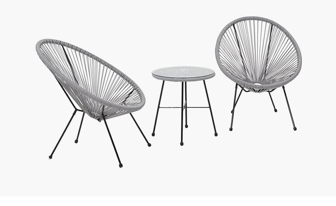 Azure Escape Bistro Set  | COLLECTION ONLY