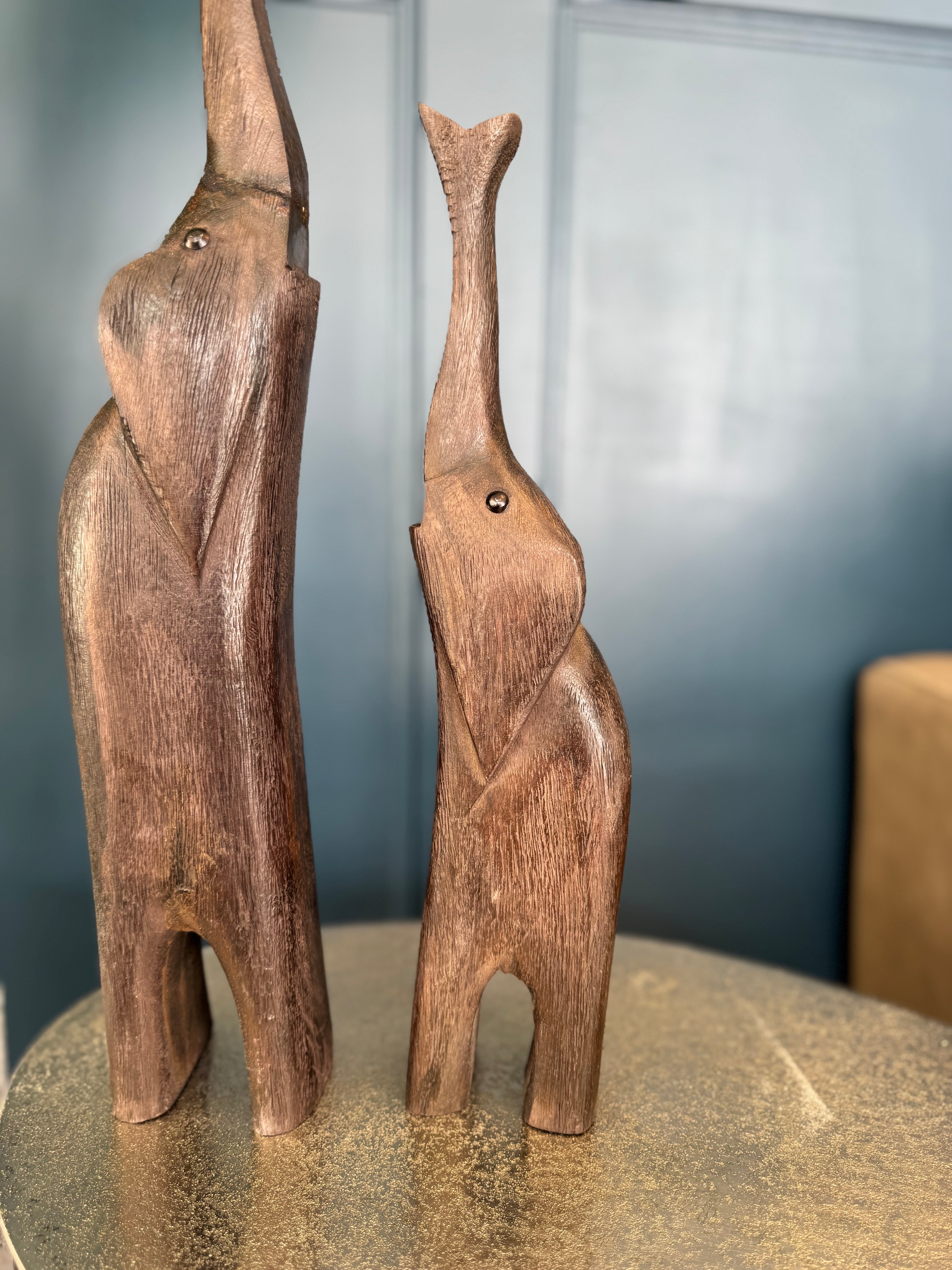 Wooden Elephant Small