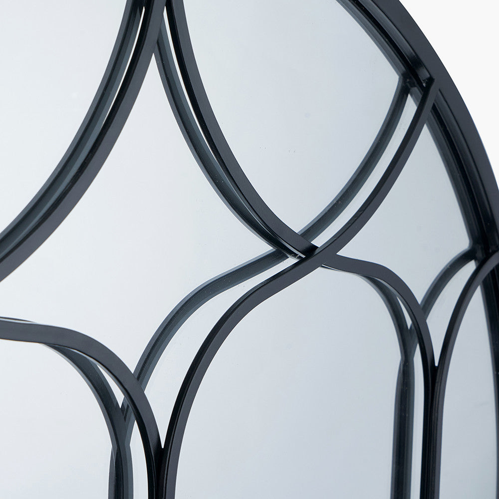 Black Overlay Mirror