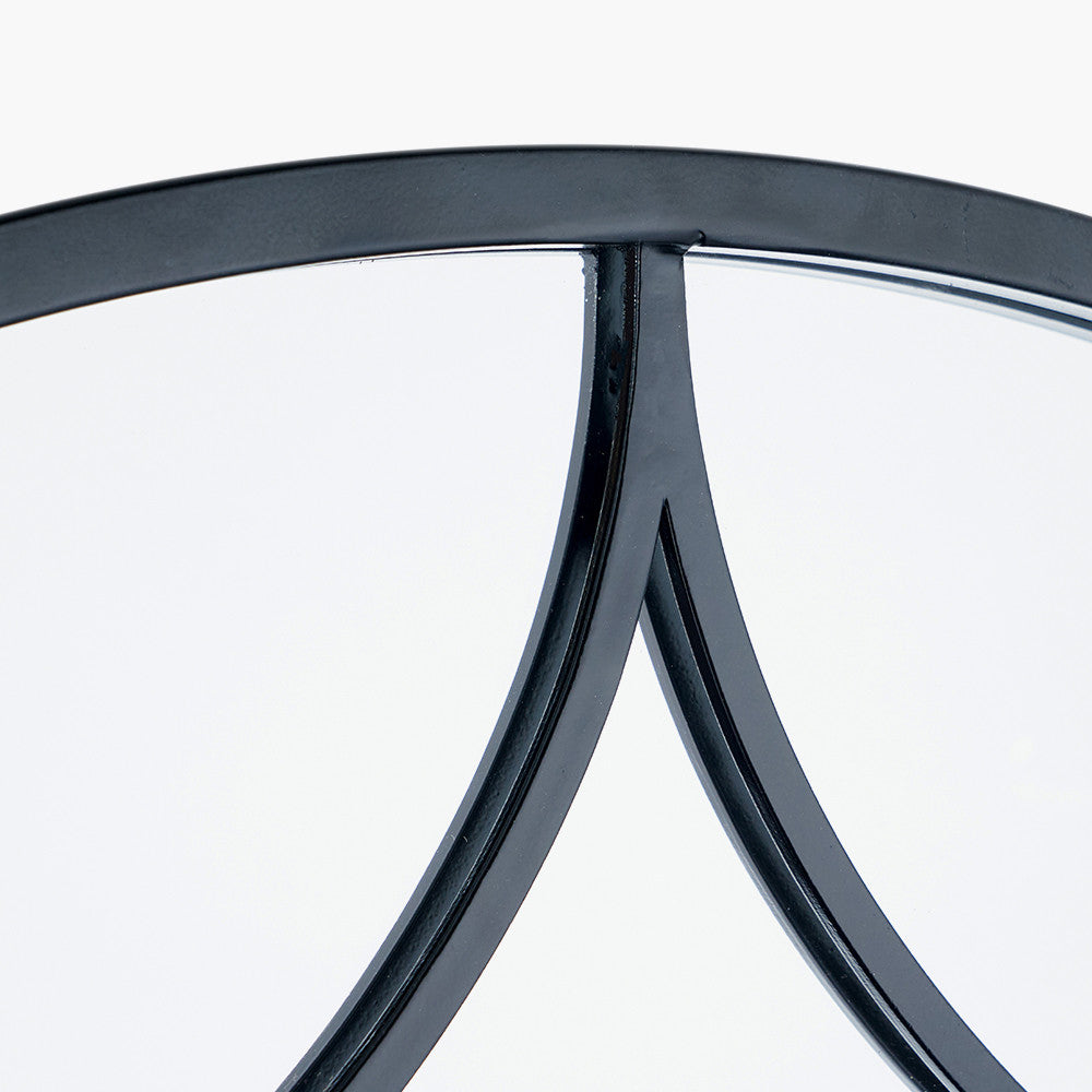 Black Overlay Mirror