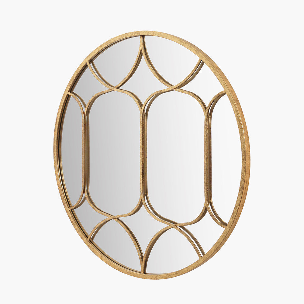 Gold Overlay Mirror