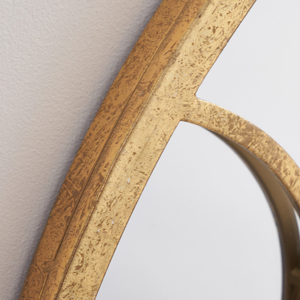 Gold Overlay Mirror