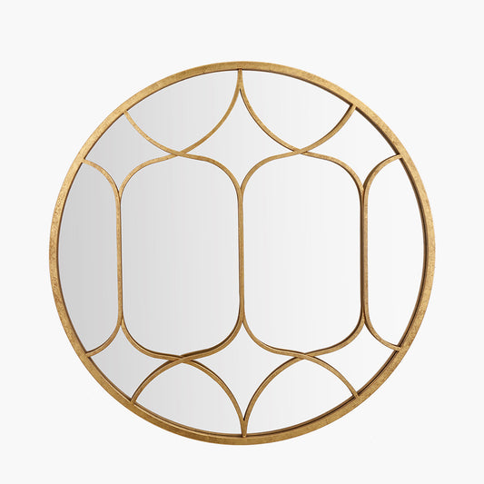 Gold Overlay Mirror