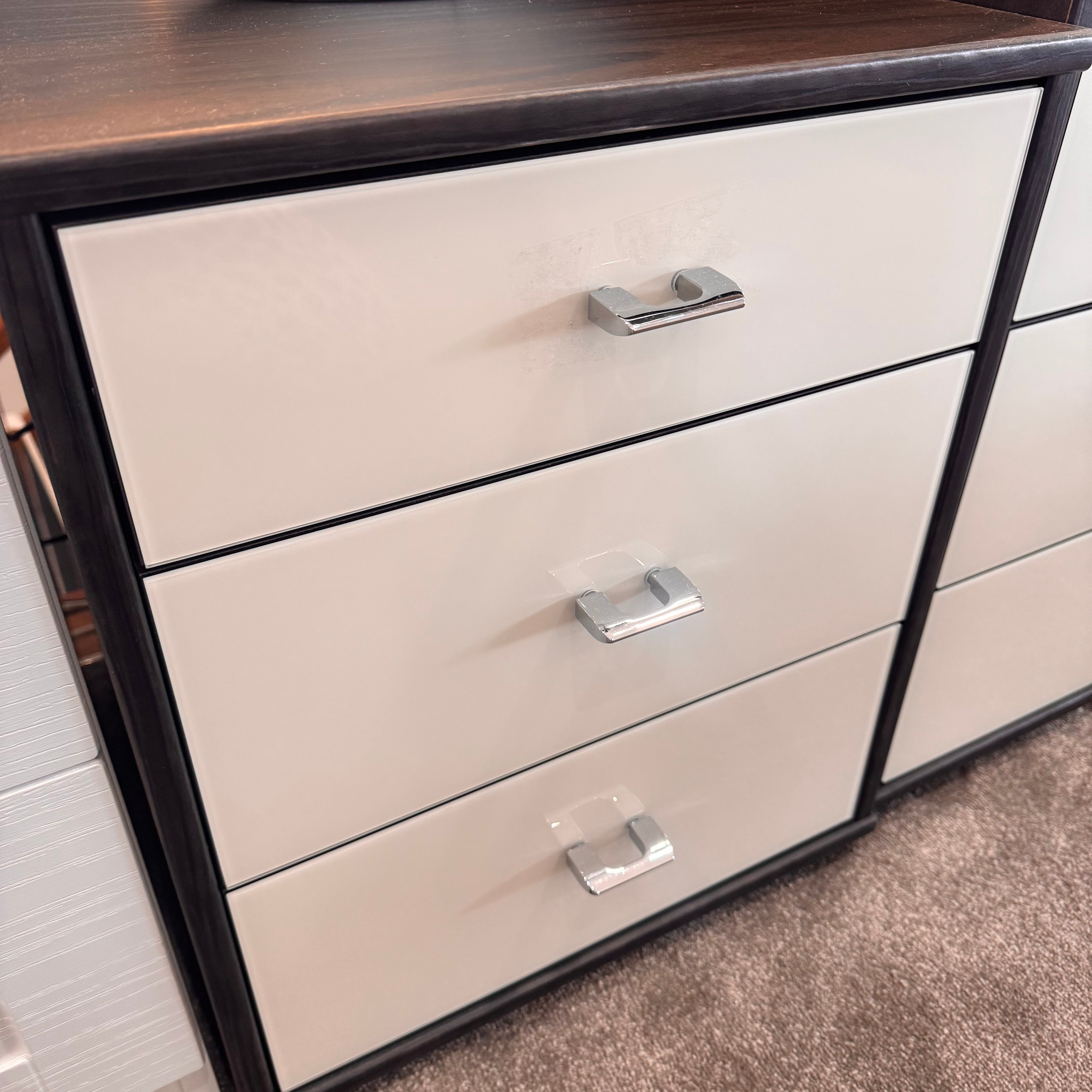 Manhattan 3 Drawer Bedside| Clearance