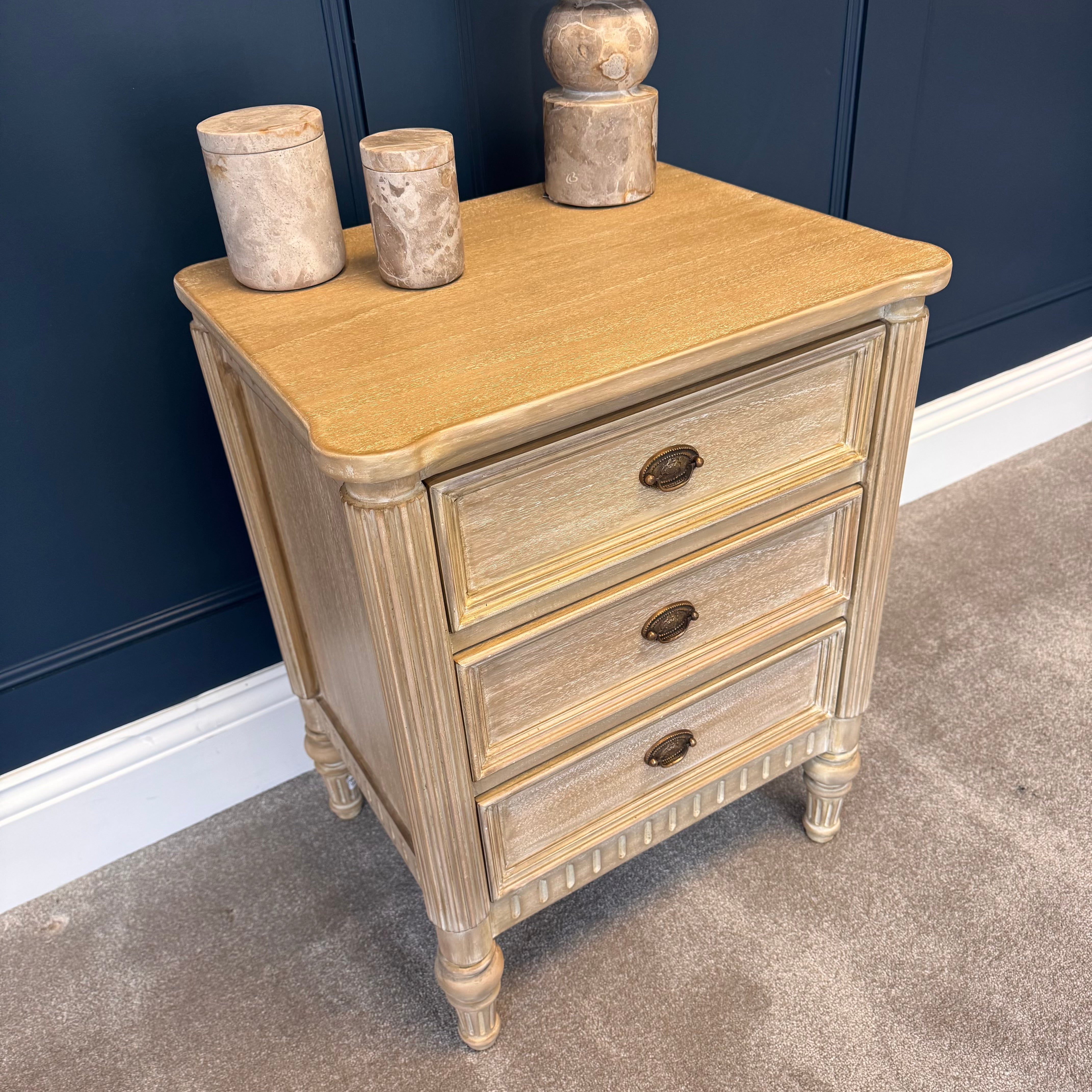 Wynnie | 3 Drawer Bedside