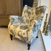 Darwin Floral Chair