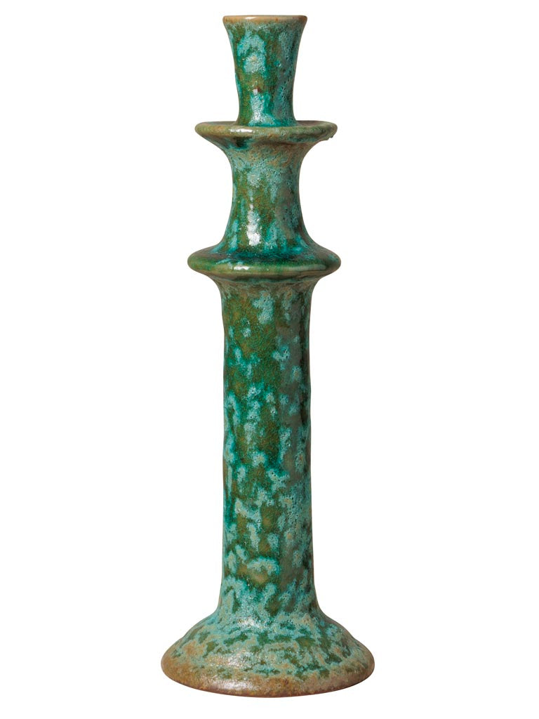 Olea Teal | Candle Holder