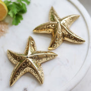 Brass Starfish Salt & Pepper Set
