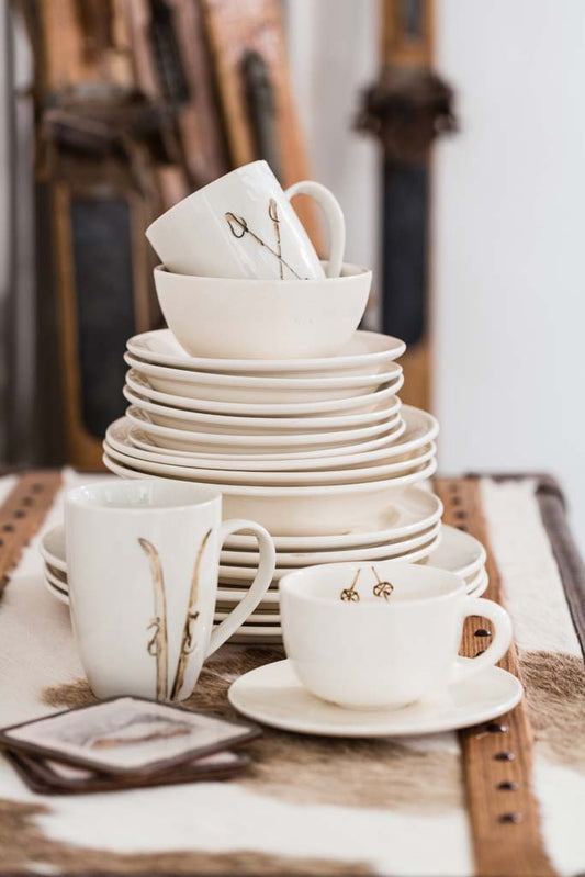 Ski Pole Nibbles Bowl