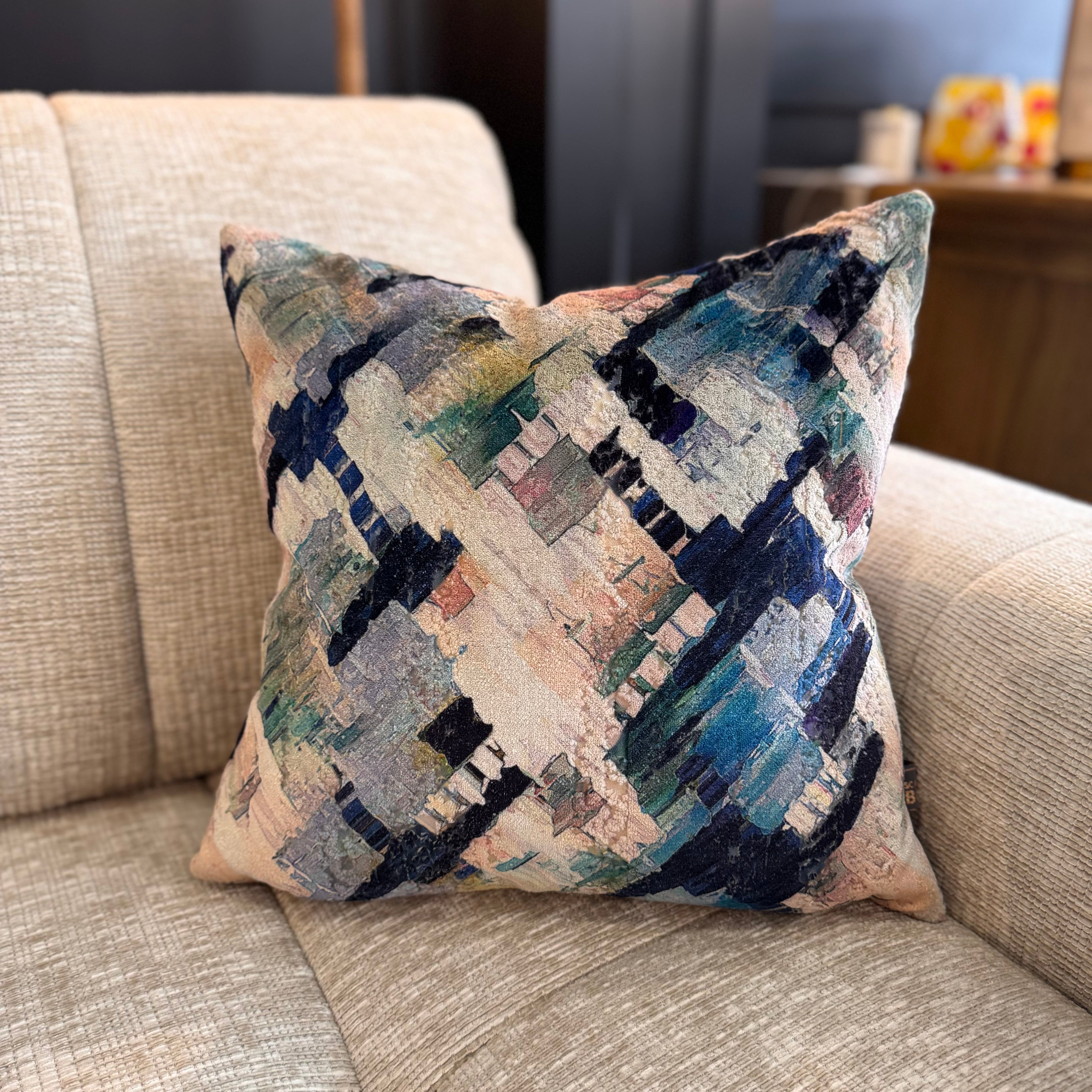 Axel Blue / Green 43 x 43