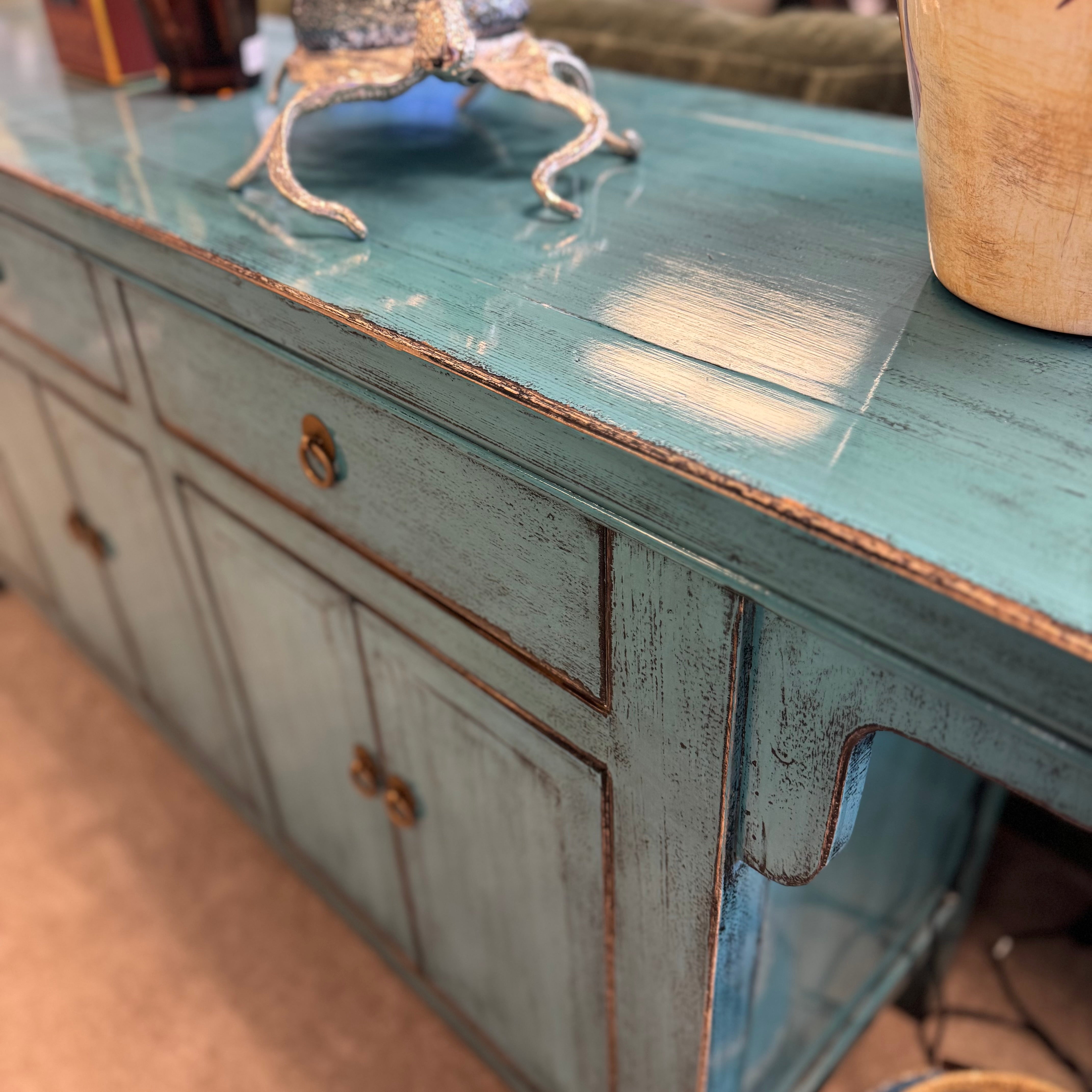 Corfu Turquoise Sideboard